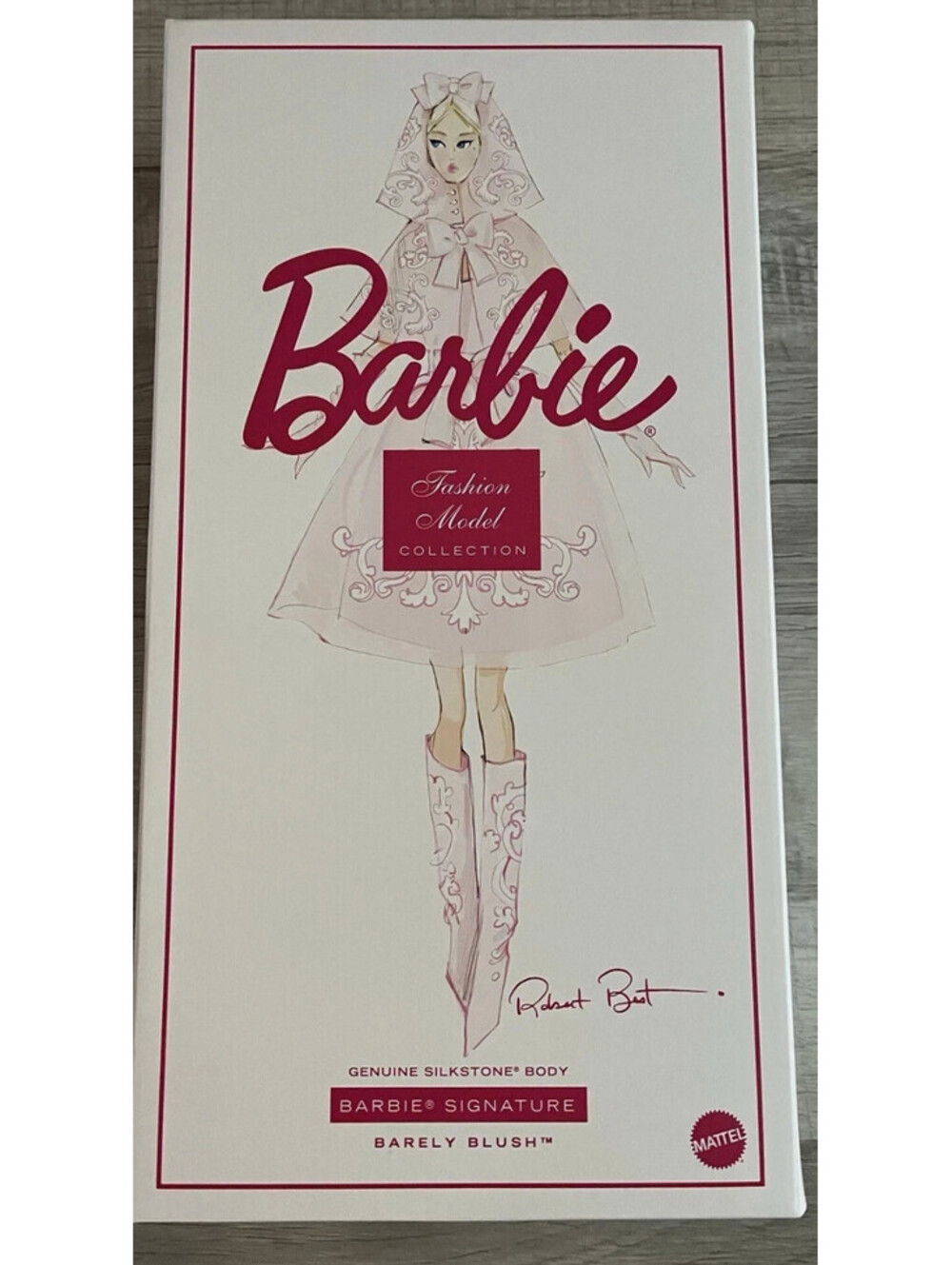 Barbie Fashion Model Collection Barely Blush Doll #5 (JJX49) New
